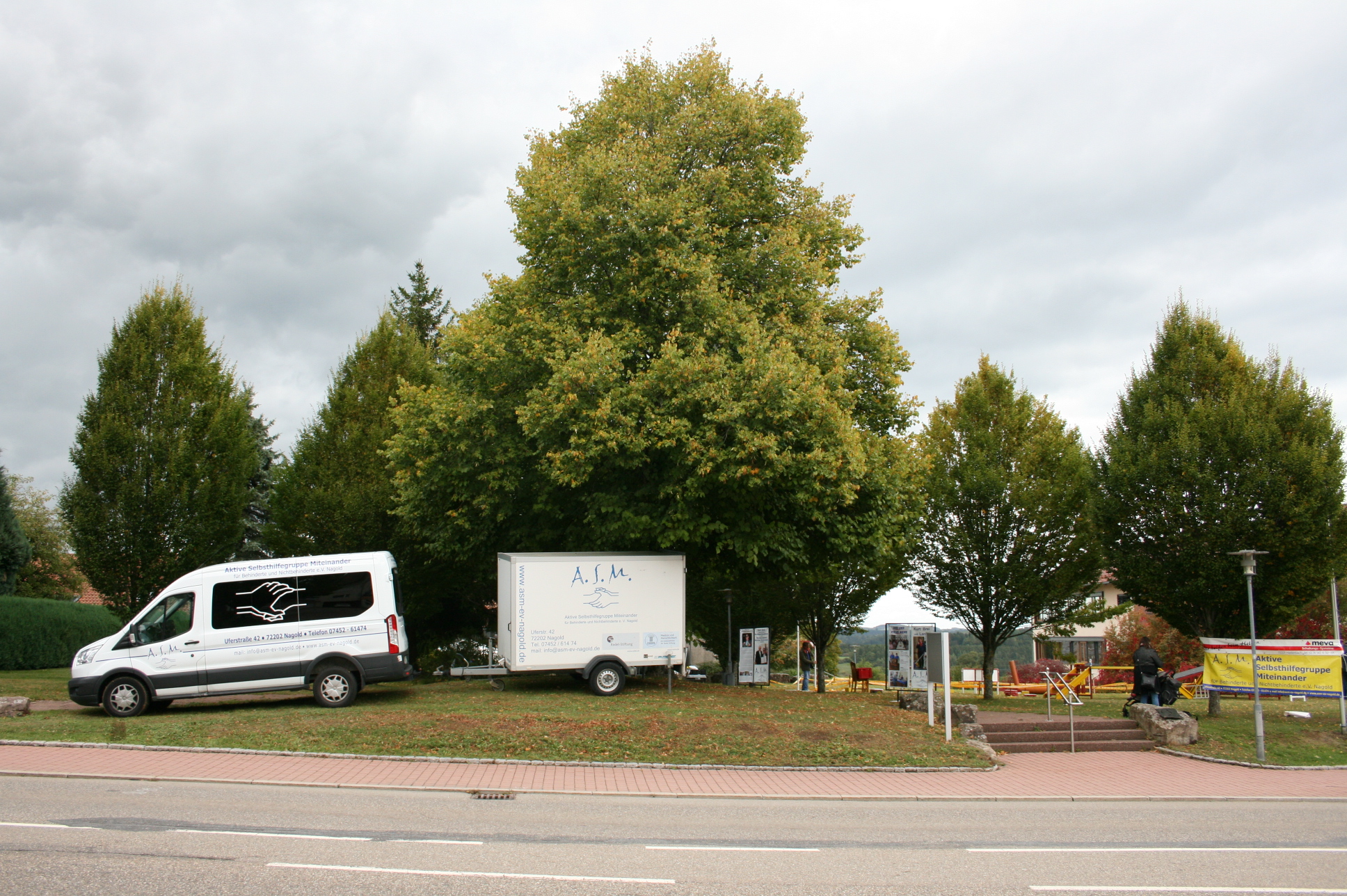 Erntedank und Dank f�r die Sinne - Aktion in Lo�burg