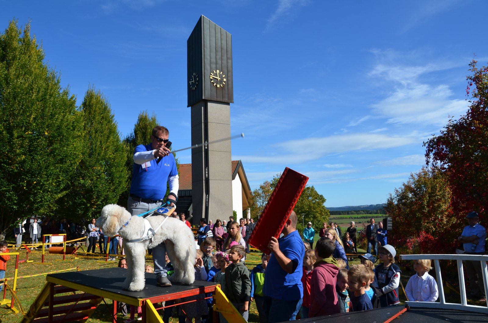Erntedank und Dank f�r die Sinne - Aktion in Lo�burg
