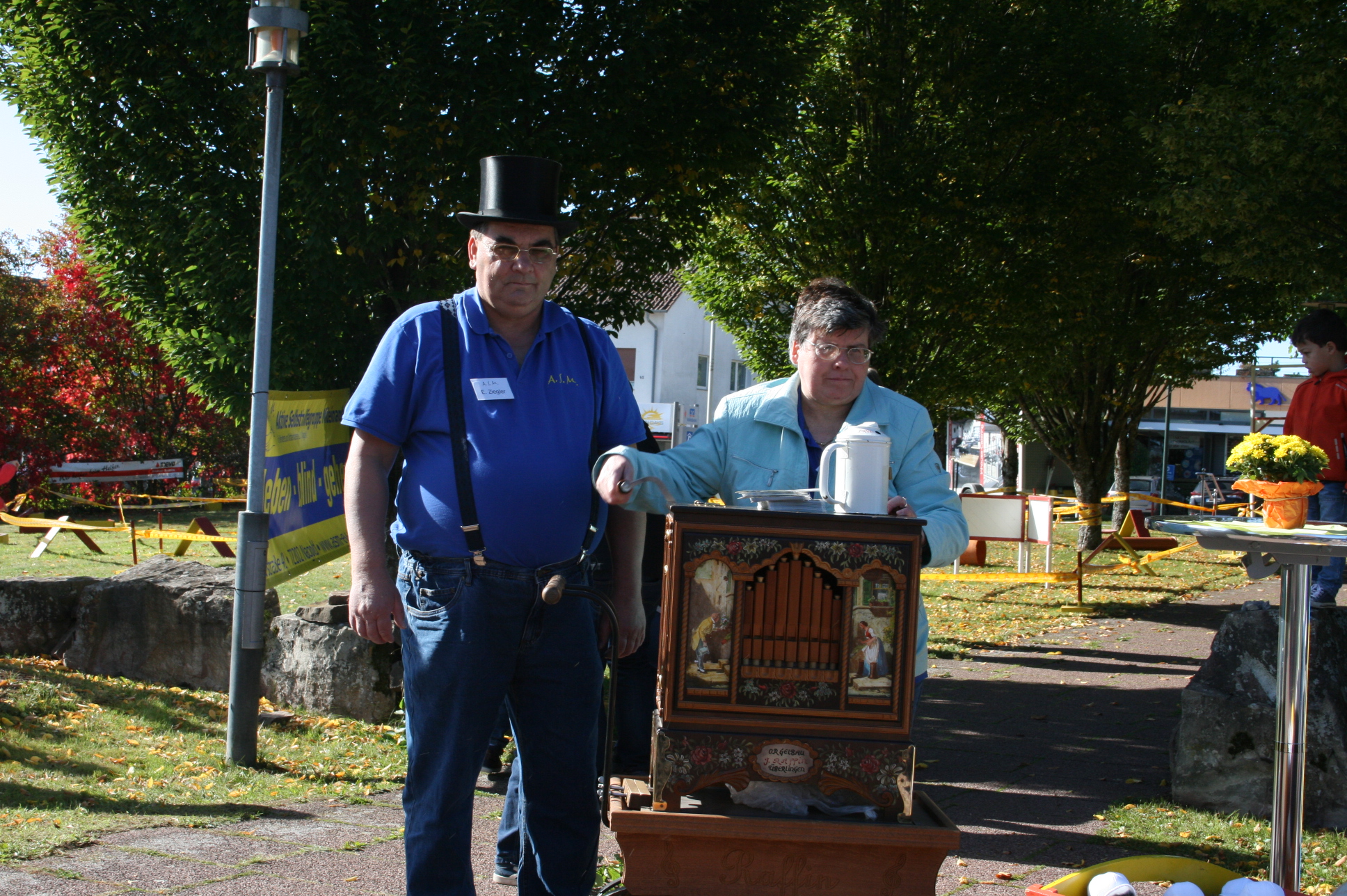 Erntedank und Dank f�r die Sinne - Aktion in Lo�burg