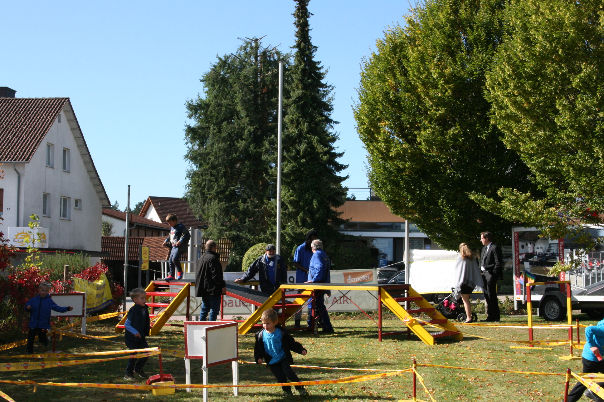 Erntedank und Dank f�r die Sinne - Aktion in Lo�burg