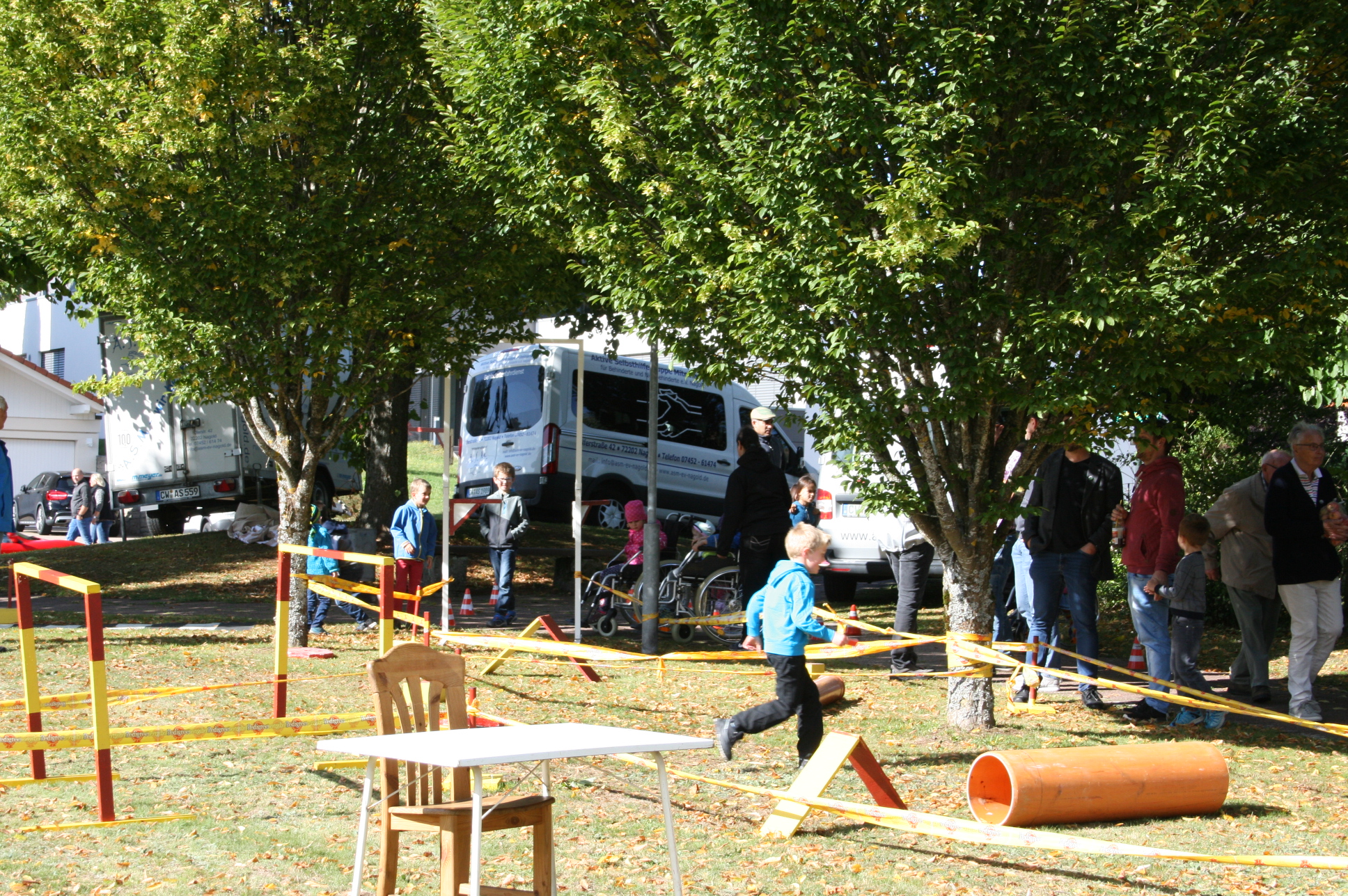 Erntedank und Dank f�r die Sinne - Aktion in Lo�burg