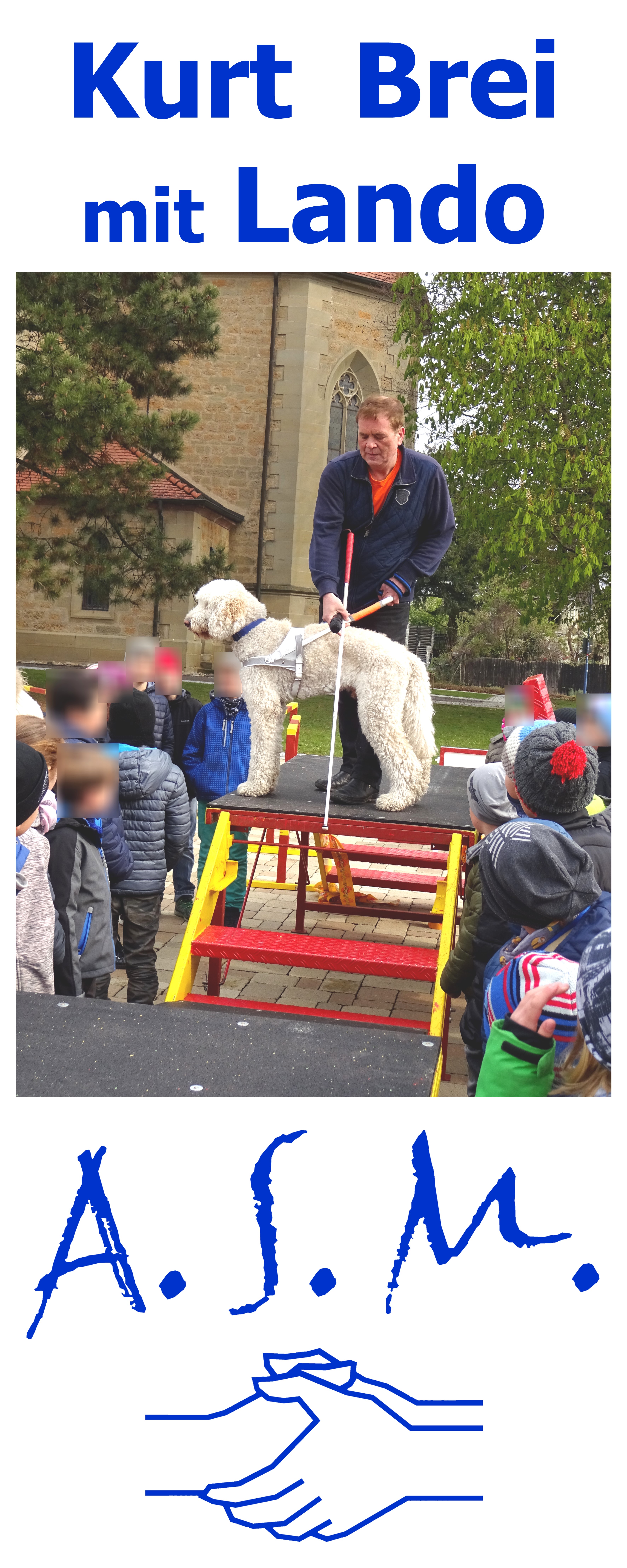 02. Kurt Brei mit Lando bei einer Vorf�hrung in Vollmaringen